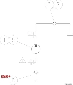 Epiroc ELECTRIC SET — technische Zeichnung