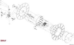 Epiroc GEAR HOUS. C, Kaya Delici — teknik çizim