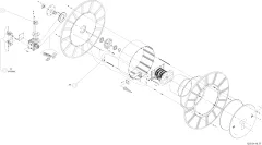 Epiroc CHAIN KIT, Kaya Delici — teknik çizim