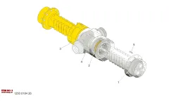 Epiroc CROWN WHEEL, Kaya Delici — teknik çizim
