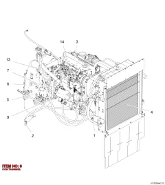 Epiroc HYDR.TRANSMI, Kaya Delici — teknik çizim
