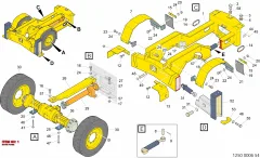 Epiroc BOOM FRAME — technische Zeichnung