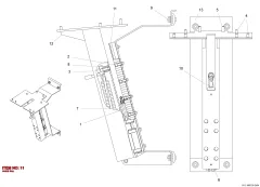 Epiroc GUIDE RAIL — diagrama técnico