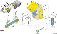 Epiroc NİPEL, Yeraltı Jumbosu — teknik çizim