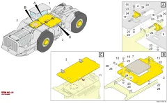 Epiroc ARANDELA DE SEGURIDAD — diagrama técnico