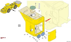 Epiroc O-RİNG, Yeraltı Jumbosu — teknik çizim