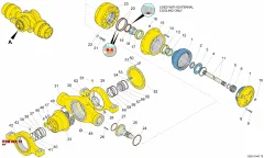 Epiroc SOMUN, Yeraltı Jumbosu — teknik çizim