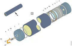Epiroc DICHTUNGSSATZ — technische Zeichnung