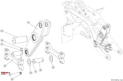 Epiroc SICHERUNGSMUTTER — technische Zeichnung