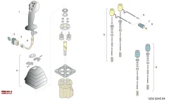 Epiroc CONNECTOR LO, Kaya Delici — teknik çizim