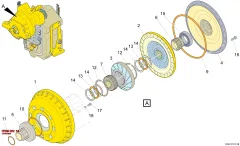 Epiroc PARAFUSO DE CABEÇA — diagrama técnico