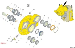 Epiroc RING-SNAP, Kaya Delici — teknik çizim