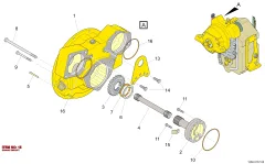 Epiroc EXHAUST DEFL, Kaya Delici — teknik çizim