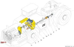 Epiroc KOPFSCHRAUBE — technische Zeichnung
