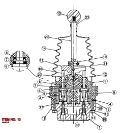 Epiroc GRIFF — technische Zeichnung
