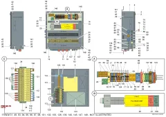 Epiroc KORUMA, Kaya Delici — teknik çizim