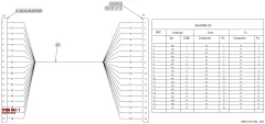 Epiroc CONTACT HOUS, Rock Drill — technical diagram