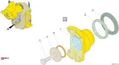 Epiroc O-RİNG, Yeraltı Jumbosu — teknik çizim