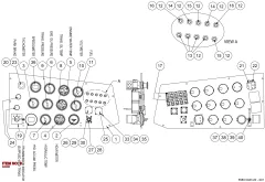 Epiroc MANÓMETRO — diagrama técnico