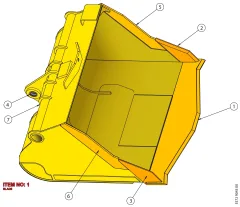 Epiroc BLADE — technische Zeichnung