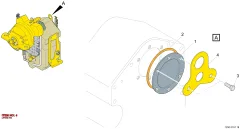 Epiroc LIFTING EYE, Kaya Delici — teknik çizim