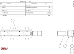 Epiroc JUNCTION BLO, Kaya Delici — teknik çizim