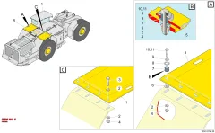 Epiroc KOTFLÜGEL — technische Zeichnung