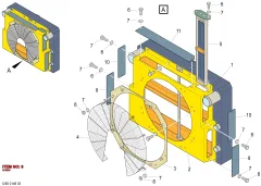 Epiroc VİDA, Yeraltı Jumbosu — teknik çizim