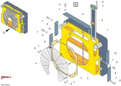 Epiroc SOMUN, Yeraltı Jumbosu — teknik çizim