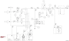 Epiroc BALL VALVE, Underground Jumbo — technical diagram