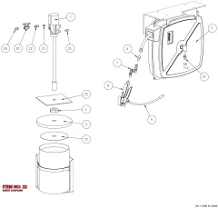 Epiroc QUICK COUPLING, Kaya Delici — teknik çizim