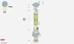 Epiroc FILTER INSERT — technische Zeichnung