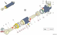 Epiroc OVERCENT.VAL, Kaya Delici — teknik çizim