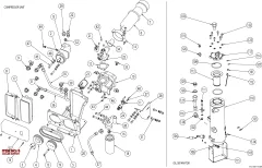 Epiroc COOLER SUPPORT, Underground Jumbo — technical diagram