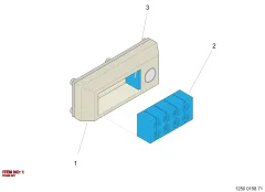Epiroc FRAME SET, Yeraltı Jumbosu — teknik çizim