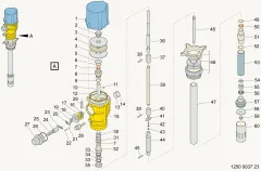 Epiroc SEALING SET, Rock Drill — technical diagram
