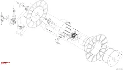 Epiroc CHAIN LOCK, Kaya Delici — teknik çizim