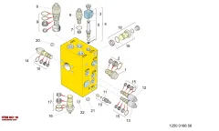Epiroc OVERCENTRE C, Kaya Delici — teknik çizim