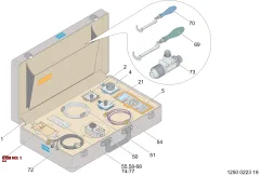 Epiroc BAG, Underground Jumbo — technical diagram