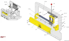 Epiroc BALL KNOB, Kaya Delici — teknik çizim