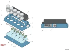 Epiroc CONECTOR — diagrama técnico