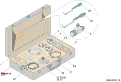 Epiroc KONTAK, Tünel Delme — teknik çizim