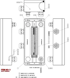 Epiroc EARTH TERMINAL, Yeraltı Jumbosu — teknik çizim
