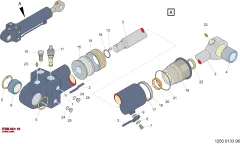 Epiroc COVER COMPL., Yeraltı Jumbosu — teknik çizim