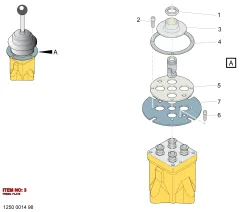 Epiroc PRESS. PLATE — diagrama técnico