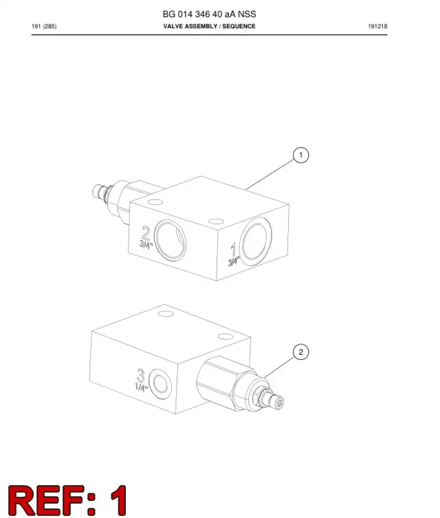 BODY, VALVE