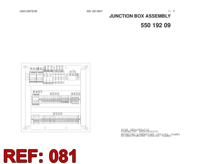 MOUNTING RAIL BRACKET