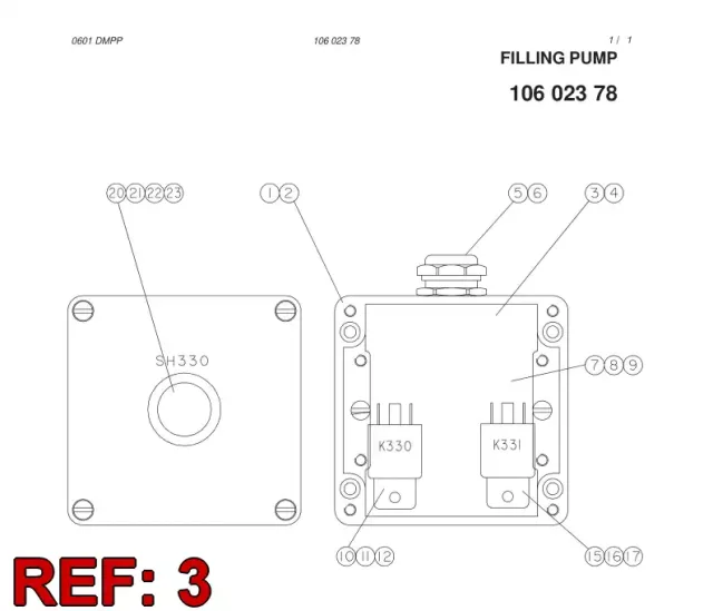 HYDR.OIL CIRCUIT DIAGRAM