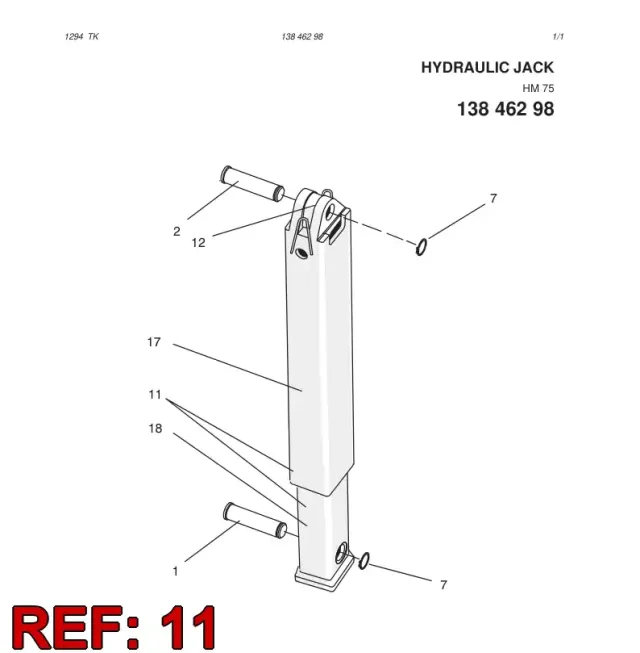 MANTLE TUBE, INNER TUBE