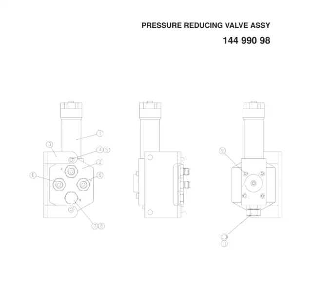 PRESSURE REDUCING VALF GRB.